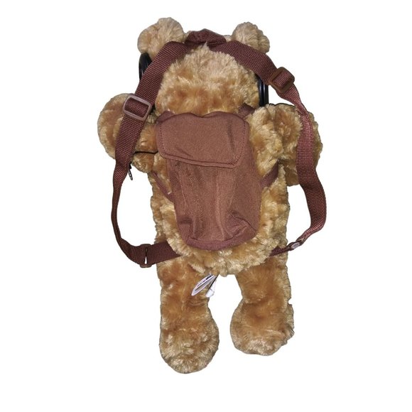 Iflops Share The Tunes Bear Stuffed Plush Plug and Play Headphone Speakers Bear - Picture 3 of 11